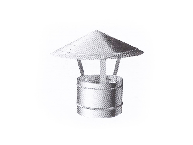 Зонтик крышный D 500 мм оцинкованная сталь (ЗАКАЗНОЙ)